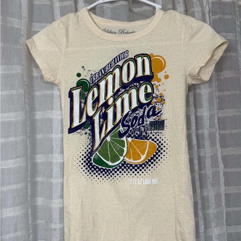 Urban Behavior Lemon Lime Soda Graphic Tee